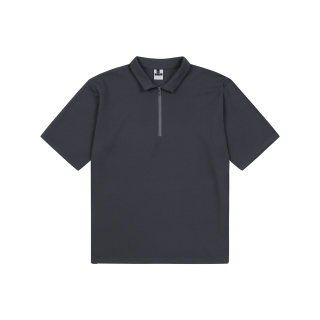 Cooling 1/4 Zip shirt_Charcoal