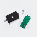 TWO POCKET GLOVE POUCH_BK