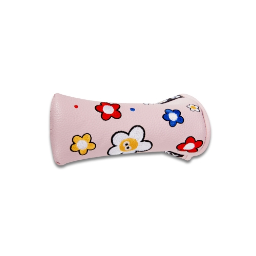 flower straight putter cover_pink