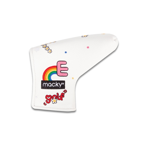 love straight putter cover_white