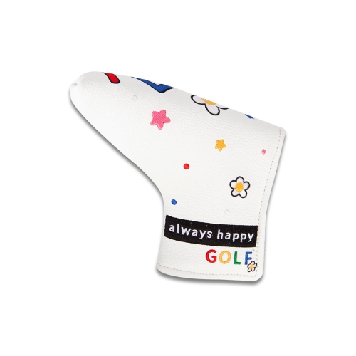 love straight putter cover_white