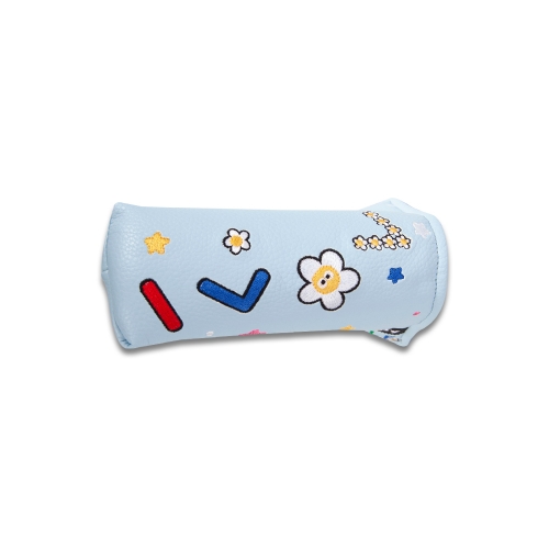 love straight putter cover_blue