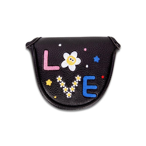 love mallet putter cover_black