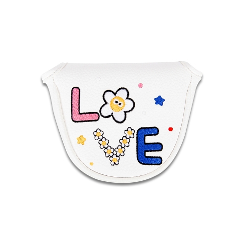 love mallet putter cover_white