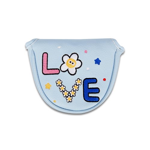 love mallet putter cover_blue