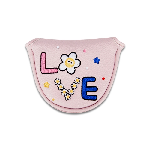 love mallet putter cover_pink