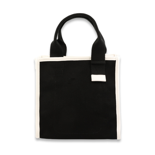 canvas tote bag_black