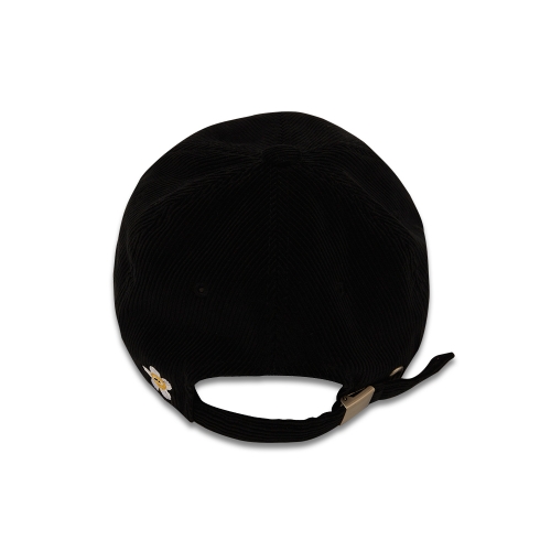 corduroy ball cap_black