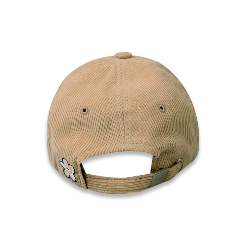 corduroy ball cap_beige