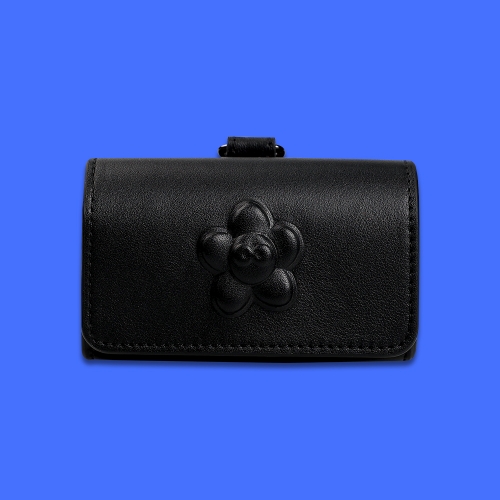 silly logo ball case_black