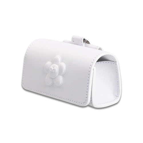 silly logo ball case_white