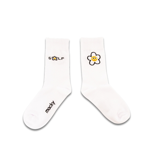 macky point sock_white