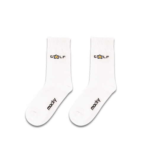 macky point sock_white