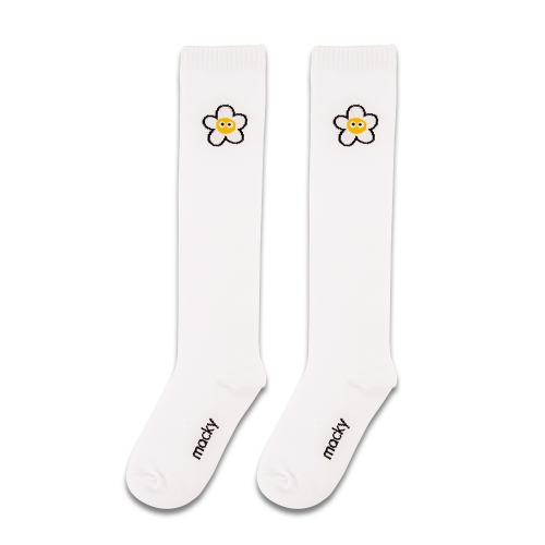 macky kinee sock_white