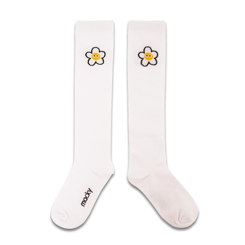 macky kinee sock_white