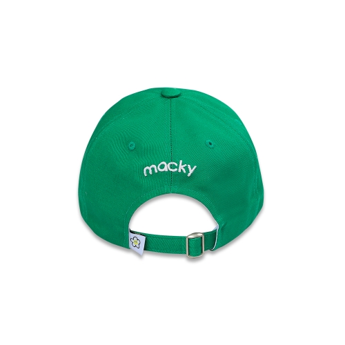 circle golf ball cap_green