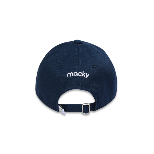 circle golf ball cap_navy