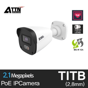 [PoE IP]  TITB210만화소, POE, 2.8mm, 가시거리 20M, 듀얼라이트 적용!