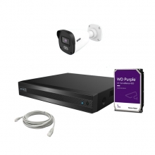 D-5 간편설치 NVR PoE Full HD 210만화소 1SET 풀패키지 보안용 HDD포함  TN-HDFP_Lite + TITBx 1
