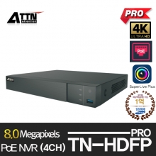[ TN-HDFP_PRO ]  IP POE [4K] 4채널 NVR 4Poe Port