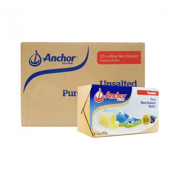 Anchor 앵커 무염 무가염 버터 뉴질랜드 454g 20개입 한박스