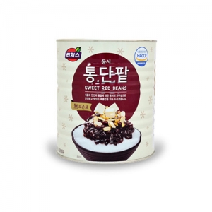 동서 리치스 통단팥 3kg 빙수재료 팥빙수 대용량 단팥