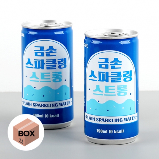 금손 스파클링 스트롱 탄산수 190ml 30개 1box 카페전용