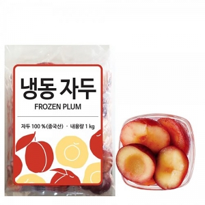 프룻스타 냉동 자두반태(중국산) 1kg x 3개입 카페재료 음료재료