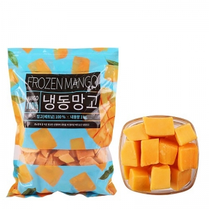 프룻스타 냉동망고다이스트1kg x 3개입 카페재료 음료재료