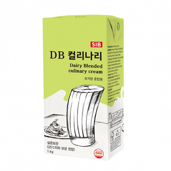 DB컬리나리 컴파운드크림 1kg 휘핑 생 크림 동물성 혼합