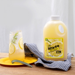 흥국 레몬농축액플러스 1.5L 과일 농축액 에이드 주스