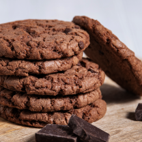 브라우니 코코아쿠키 40g 10개입 냉동생지