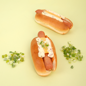 킬바사 대파크림 핫도그 174g 1개입 완제품