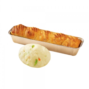 베이커피 야채식빵 알생지 냉동생지 190g 10개입