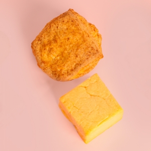 베이커피 황치즈 네모스콘 냉동생지 100g 12개입