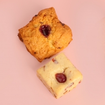 베이커피 크랜베리 네모스콘 냉동생지 100g 12개입