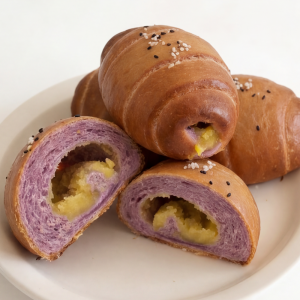 베이커피 꿀 고구마 소금빵 냉동생지 110g 15개입