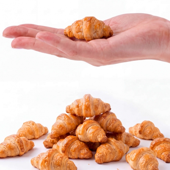 베이커피 미니미 크로와상 냉동생지 7g 총 700g 약 100개입 내외