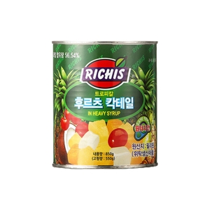 동서 리치스 후르츠 칵테일 850g 1개