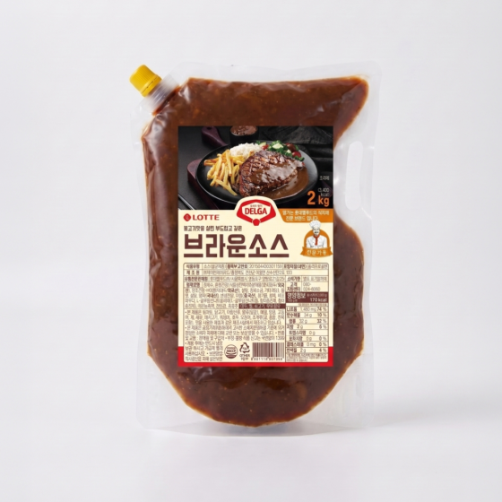 델가 브라운 소스 2kg