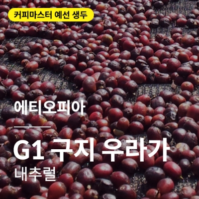 에티오피아 G1 구지 우라가 내추럴 &middot; 예선생두