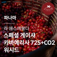 [파나마] [라 에스메랄다] 스페셜 게이샤 카바예리사 72S+CO2 워시드★마감세일★