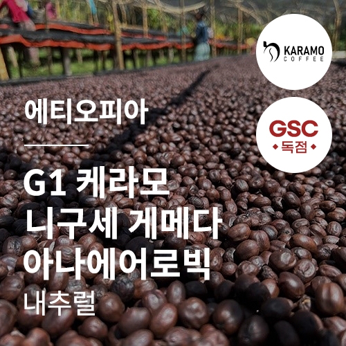 [에티오피아] G1 케라모 니구세 게메다 아나에어로빅 내추럴