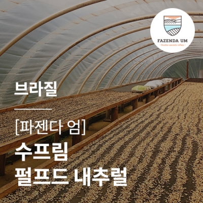 [브라질] [파젠다 엄] 수프림 펄프드 내추럴★20KG세일★