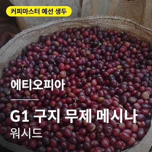 에티오피아 G1 구지 무제 메시나 워시드