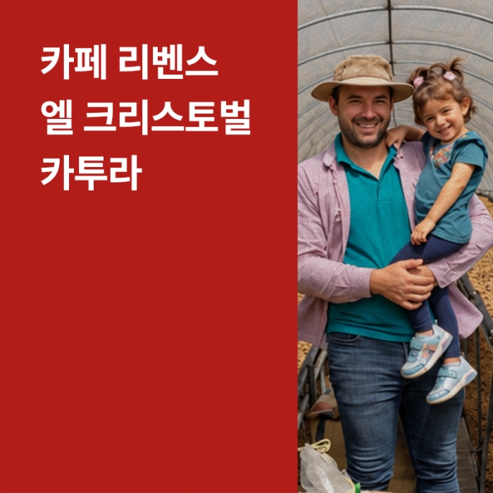 코스타리카 카페 리벤스 SHB 엘 크리스토벌 카투라 내추럴
