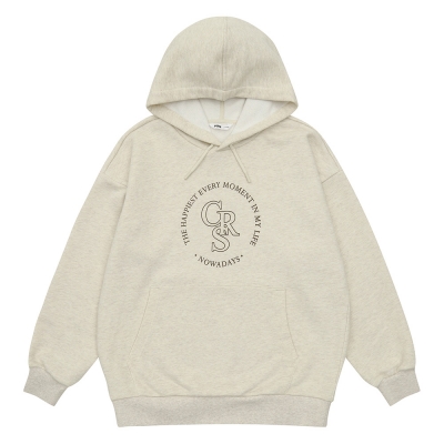 [소이] 여자 겨울이월 오트밀 노기모 후드티(23W0789)