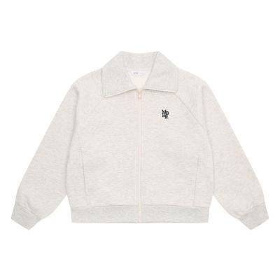 [소이] 여자 겨울이월 크롭래글런카라셋업점퍼(23W1755)