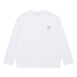 [에꼴리에] 여자 가을이월 멜로디 비숑 싱글 라운드티(24C0482)