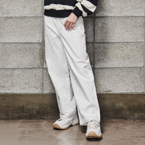 [에꼴리에] 여자 가을이월 오픈밴딩 데일리 면스판바지(24C0253)